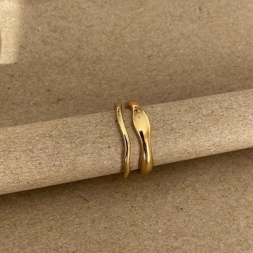 2 WAVES RING