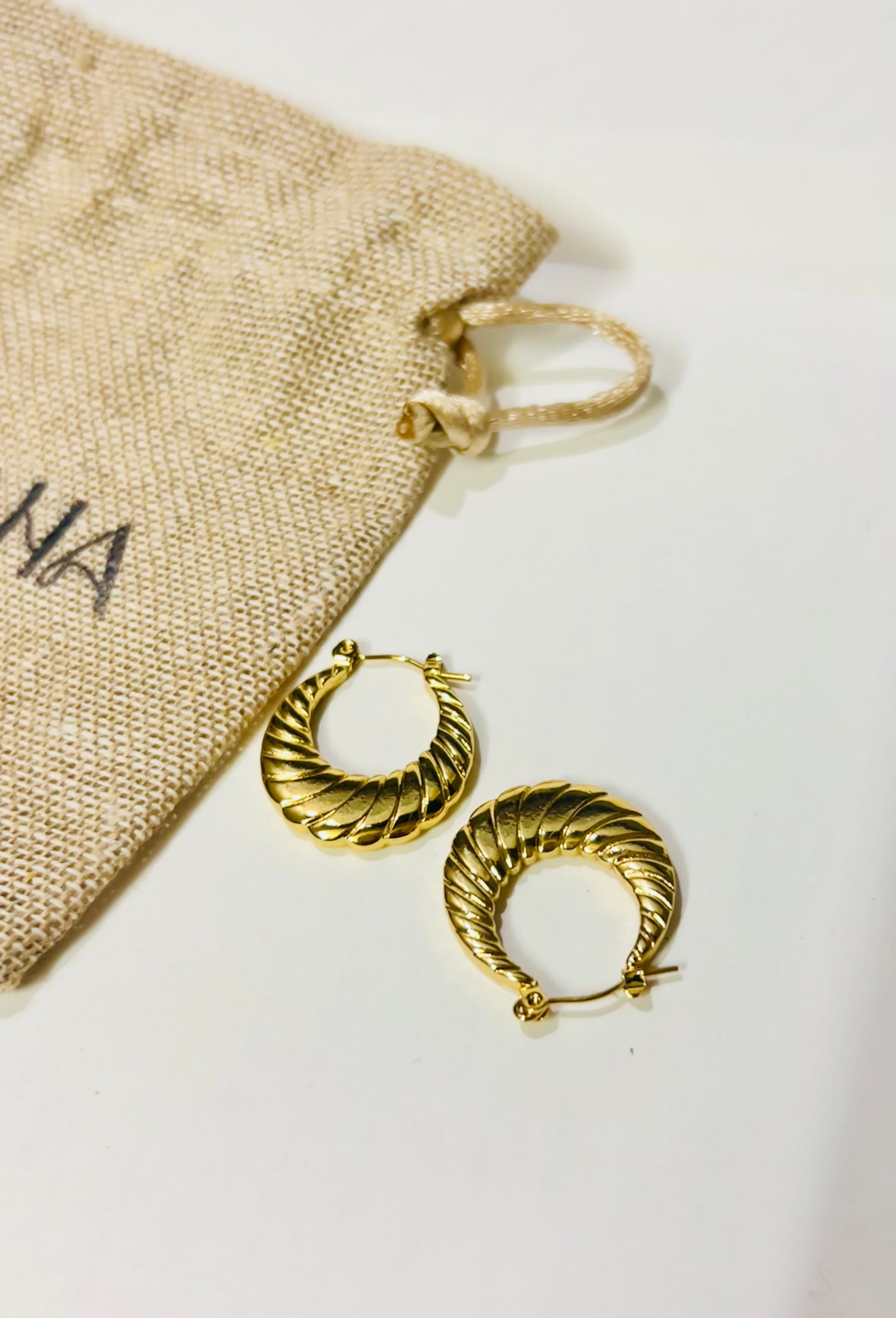 MOON WAVE EARRINGS