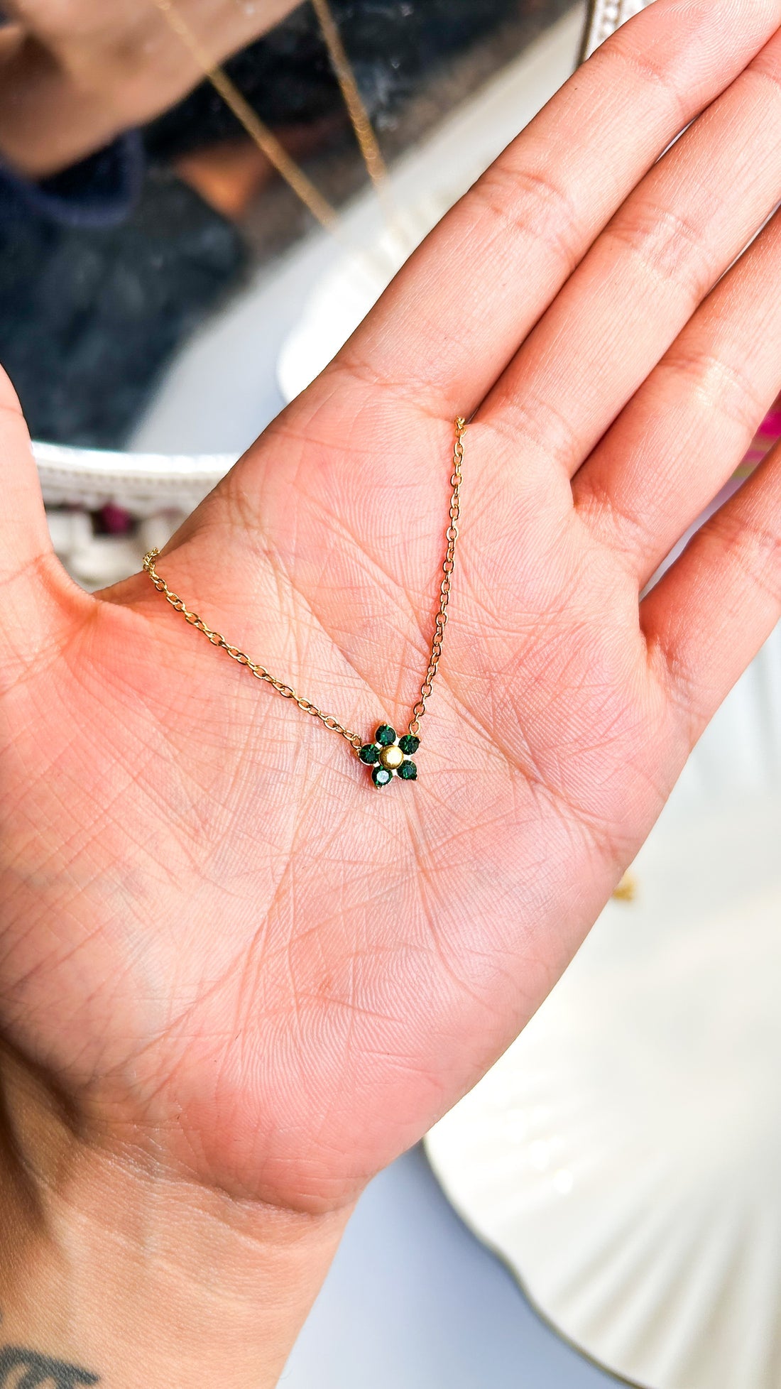 MAYA CRYSTAL NECKLACE