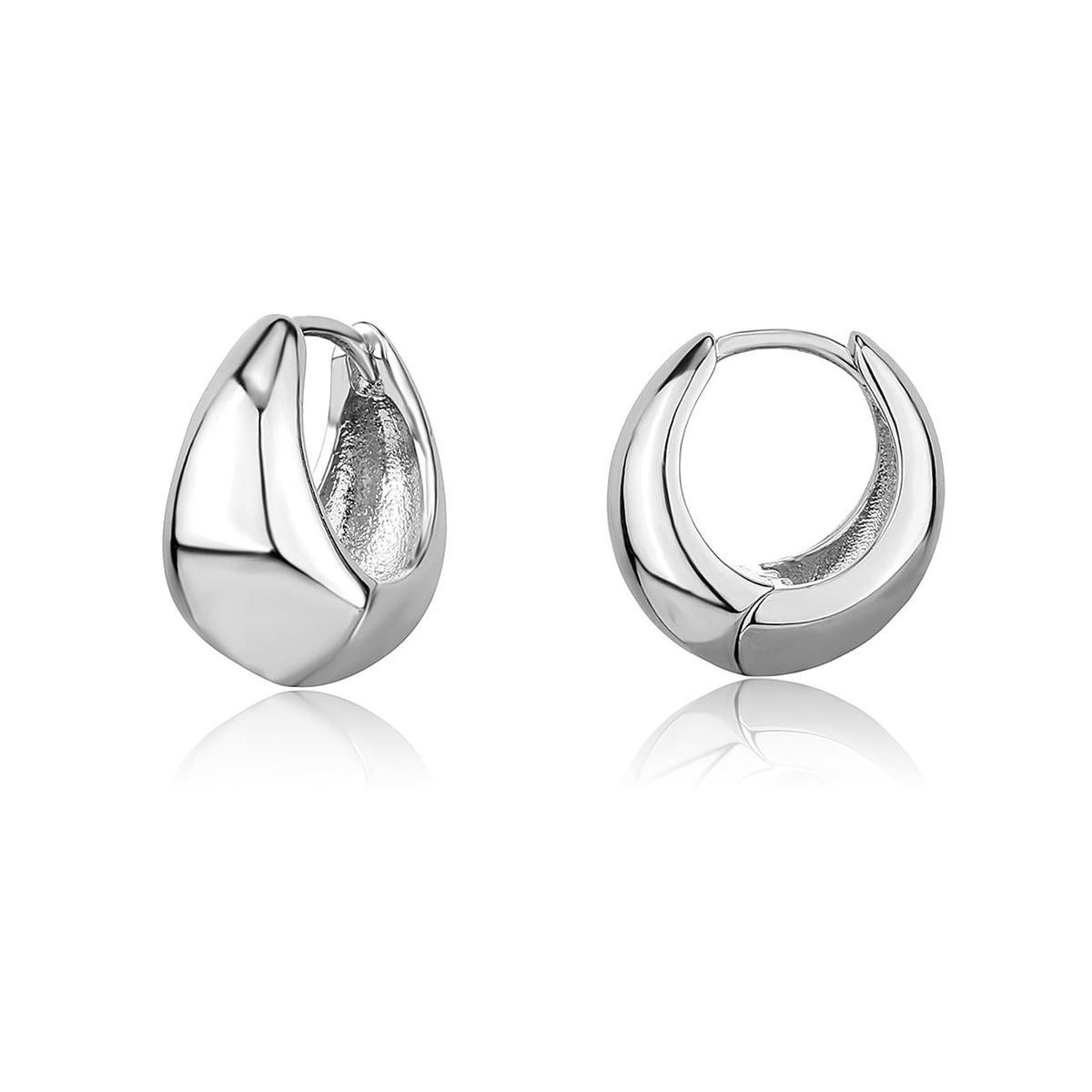 MERCURY HOOP EARRINGS
