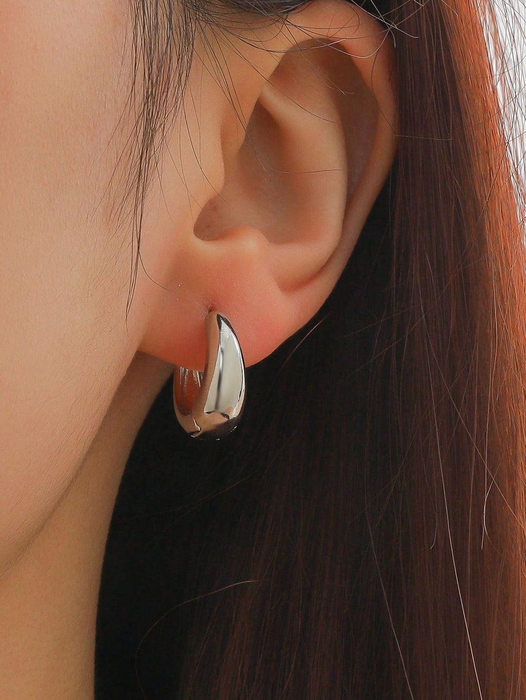 MERCURY HOOP EARRINGS